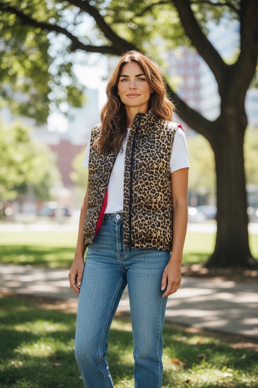 Donny Brook Puffer Vest Reversible